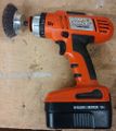 Drill, hand, cordless, with quick connector (Black & Decker FireStorm)