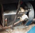 Vacuum pump (Edwards SpeediVac ED200)