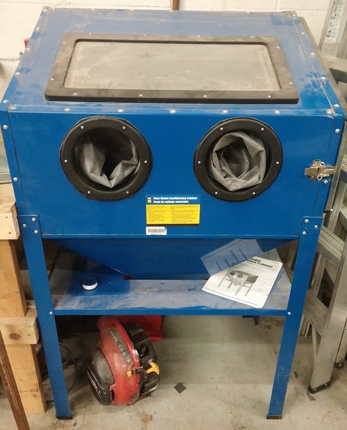 Sandblasting floor, blue (Powerfist) ID130 Protospace Wiki